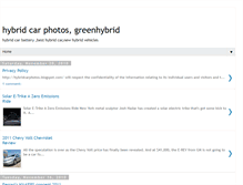 Tablet Screenshot of hybridcarphotos.blogspot.com