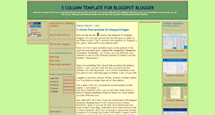 Desktop Screenshot of 5columntemplate.blogspot.com