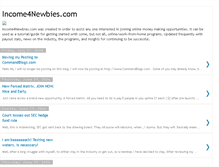 Tablet Screenshot of 4newbies.blogspot.com