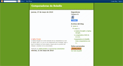 Desktop Screenshot of computadorasdebolsillo.blogspot.com