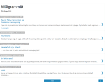 Tablet Screenshot of milligramm.blogspot.com