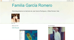Desktop Screenshot of familiagarciaromero.blogspot.com