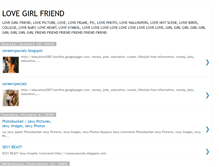 Tablet Screenshot of lovegirlfriend.blogspot.com