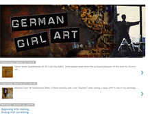 Tablet Screenshot of germangirlart.blogspot.com