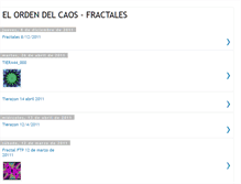 Tablet Screenshot of el-orden-del-caos-fractales.blogspot.com