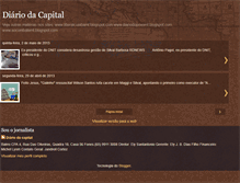 Tablet Screenshot of diariodacapital.blogspot.com