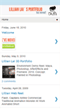 Mobile Screenshot of lillianlaiportfolio.blogspot.com