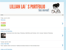 Tablet Screenshot of lillianlaiportfolio.blogspot.com