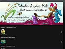 Tablet Screenshot of estudiosandromelo.blogspot.com