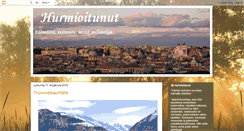 Desktop Screenshot of hurmioitunut.blogspot.com