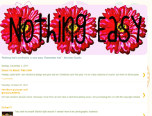 Tablet Screenshot of nothing-easy.blogspot.com