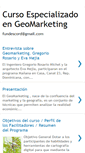 Mobile Screenshot of geomarketing-fundesco.blogspot.com
