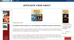 Desktop Screenshot of affiliates-cashvault.blogspot.com