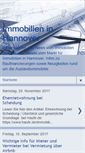 Mobile Screenshot of hannover-immobilien.blogspot.com