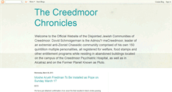 Desktop Screenshot of creedmoorer.blogspot.com