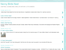 Tablet Screenshot of nennybirdsnest.blogspot.com