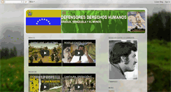 Desktop Screenshot of defensoresporlosderechoshumanos.blogspot.com