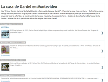 Tablet Screenshot of casadegardel.blogspot.com