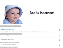Tablet Screenshot of bebesinocentes.blogspot.com