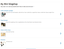 Tablet Screenshot of my-miniblogshop.blogspot.com