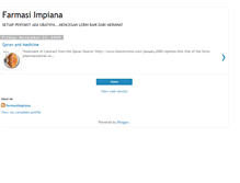 Tablet Screenshot of farmasiimpiana.blogspot.com