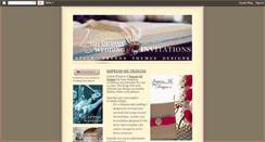 Desktop Screenshot of luxuriousweddinginvitations.blogspot.com