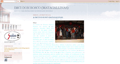 Desktop Screenshot of imcidonbosco.blogspot.com