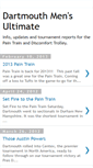Mobile Screenshot of dartmouthmensultimate.blogspot.com