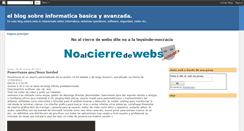 Desktop Screenshot of elblogsobreinformatica.blogspot.com