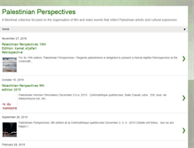 Tablet Screenshot of palestinianperspectives.blogspot.com