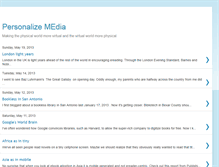 Tablet Screenshot of personalizemedia.blogspot.com