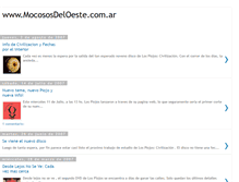 Tablet Screenshot of mocososdeloeste.blogspot.com