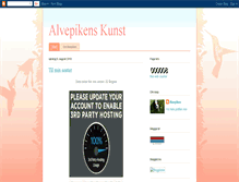 Tablet Screenshot of alvepikenskunst.blogspot.com