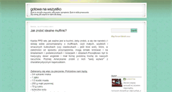 Desktop Screenshot of gotowinawszystko.blogspot.com