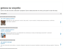 Tablet Screenshot of gotowinawszystko.blogspot.com