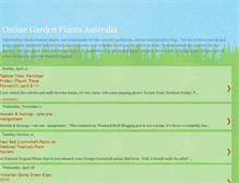 Tablet Screenshot of onlinegardenplants.blogspot.com