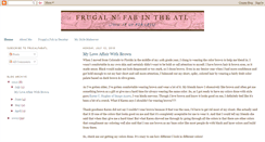 Desktop Screenshot of frugalfabatl.blogspot.com