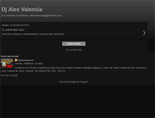 Tablet Screenshot of djalexvalencia.blogspot.com