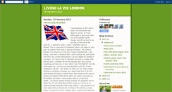 Desktop Screenshot of mylondonlog.blogspot.com