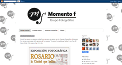 Desktop Screenshot of grupofotograficomomentof.blogspot.com