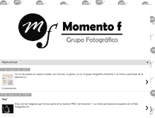 Tablet Screenshot of grupofotograficomomentof.blogspot.com