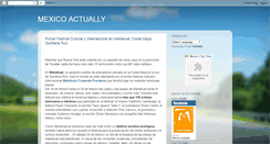 Desktop Screenshot of mexicoactually.blogspot.com