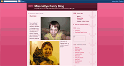 Desktop Screenshot of misskittyspantyblog.blogspot.com