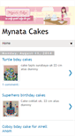 Mobile Screenshot of mynatacakes.blogspot.com