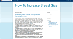 Desktop Screenshot of breastsizeincreasetips.blogspot.com