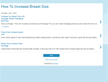 Tablet Screenshot of breastsizeincreasetips.blogspot.com