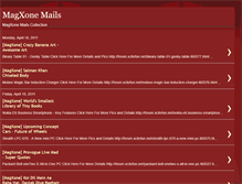 Tablet Screenshot of magxonemails.blogspot.com