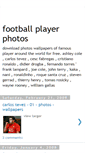 Mobile Screenshot of football-player-photos.blogspot.com