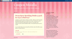 Desktop Screenshot of couponmolalla.blogspot.com