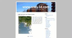 Desktop Screenshot of andy3d.blogspot.com